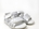 Sandalias Plata para bebé niña con velcro - Imagen 2