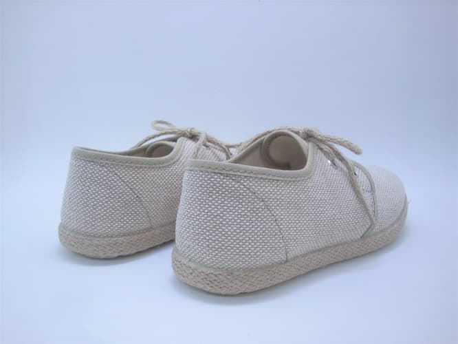 Batilas Zapatillas para niños Lino Natural - Imagen 3