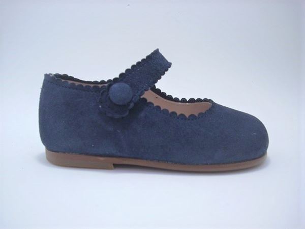 Baby girl's navy blue Mary Jane - Image 1