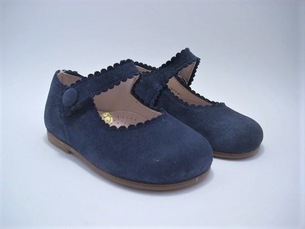 Baby girl's navy blue Mary Jane - Image 2