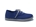 Batilas Navy Blue Linen Children's Sneakers - Image 1