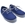 Batilas Navy Blue Linen Children's Sneakers - Image 2