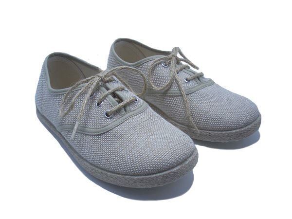 Batilas Sand Linen Children's Sneakers - Image 2