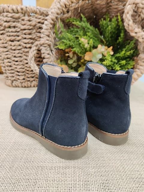 childrens navy ankle boots