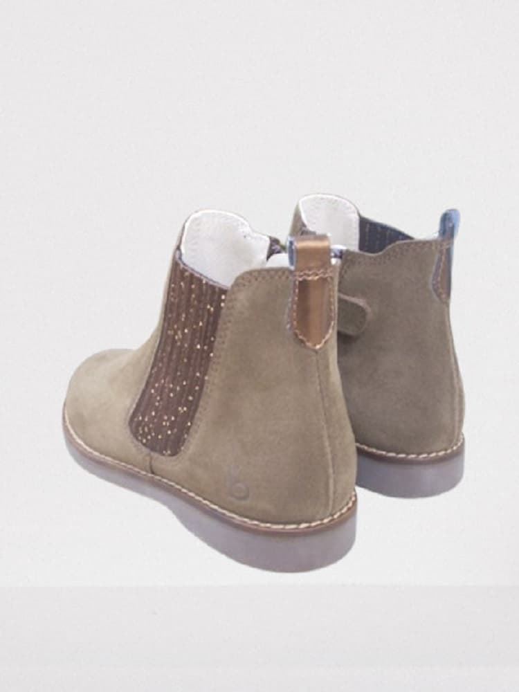 Beberlis Girl's Camel Chelsea Boot - Image 2