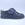 Black leather Oxford school shoe with Velcro - Image 1