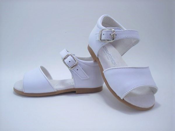 Chuches Baby leather sandal White - Image 3