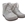 Eli Baby Boot Girl Patent Leather Glitter Beige - Image 1