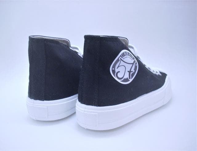 Eli Canvas high top sneakers Black - Image 4