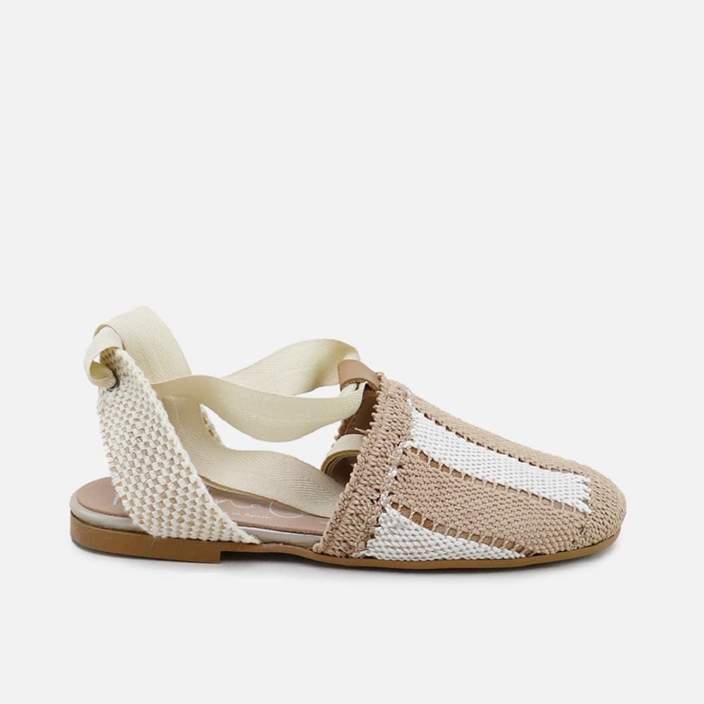 Eli Espadrilles for girls and women Bergamo Nude - Image 1