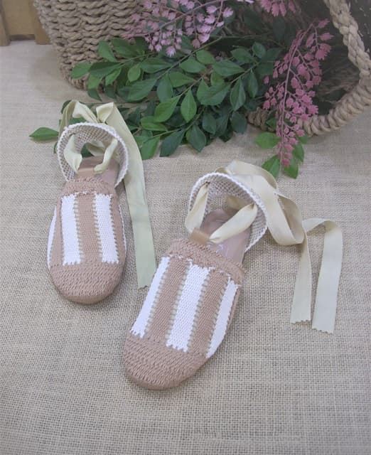 Eli Espadrilles for girls and women Bergamo Nude - Image 3