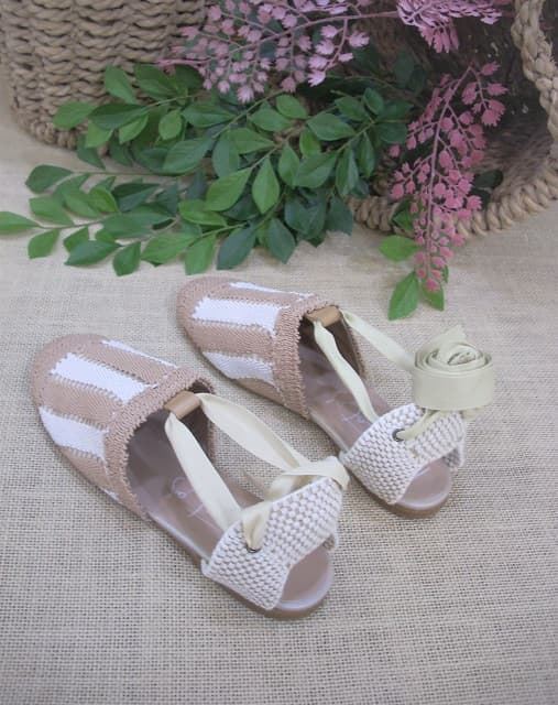 Eli Espadrilles for girls and women Bergamo Nude - Image 4