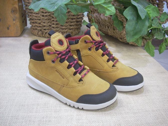 Geox Aeranter Abx Boots Boy Mustard - Image 6