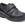 Gorilla Black Leather School Shoe with Velcro - Image 1