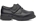 Gorilla Black Leather School Shoe with Velcro - Image 2