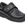 Gorilla Black Leather School Shoe with Velcro - Image 1