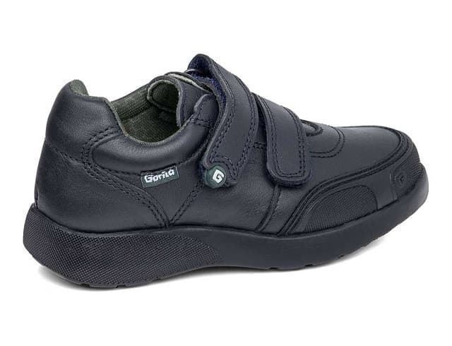 Gorilla Navy Blue School Shoe with Toe Cap - Image 2