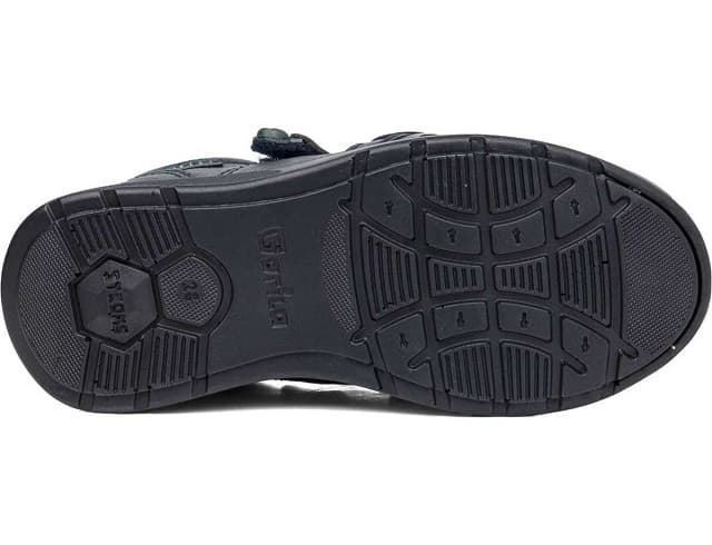 Gorilla Navy Blue School Shoe with Toe Cap - Image 3