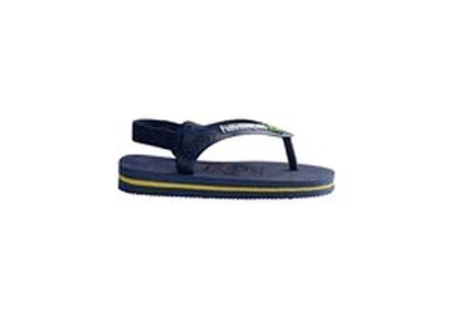 Havaianas Baby Flip Flops Brazil Logo II Navy - Image 3