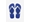 Havaianas Brasil Logo for kids Blue-White - Image 1