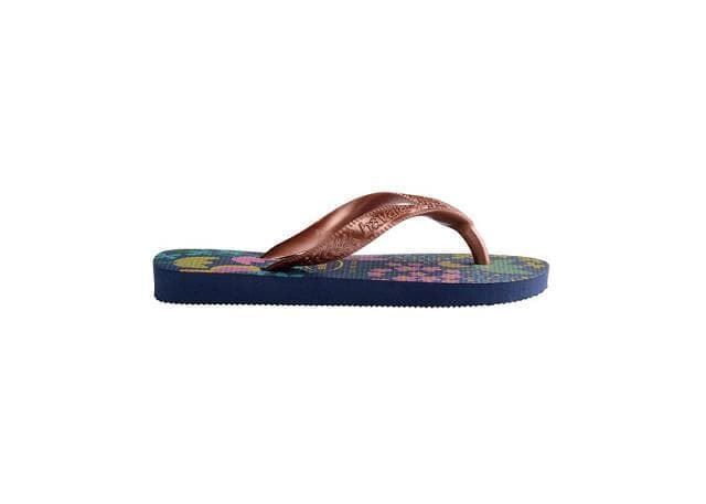 Havaianas Children's Flip Flops Kids Flowers Blue - Image 5