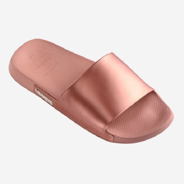 Havaianas Classic Metallic Pink Shoes for girls and women - Image 3