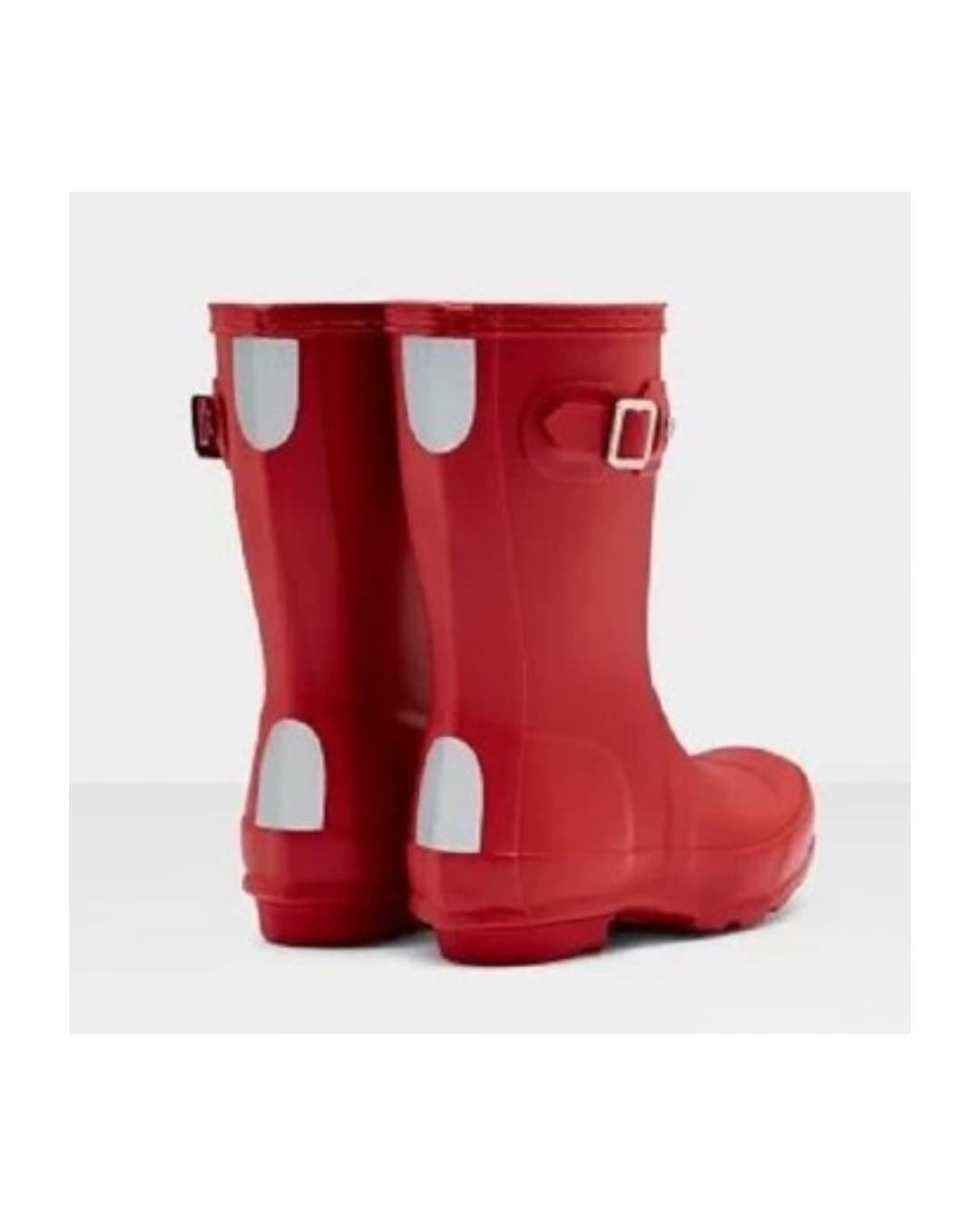 Kids hunter boots on sale red