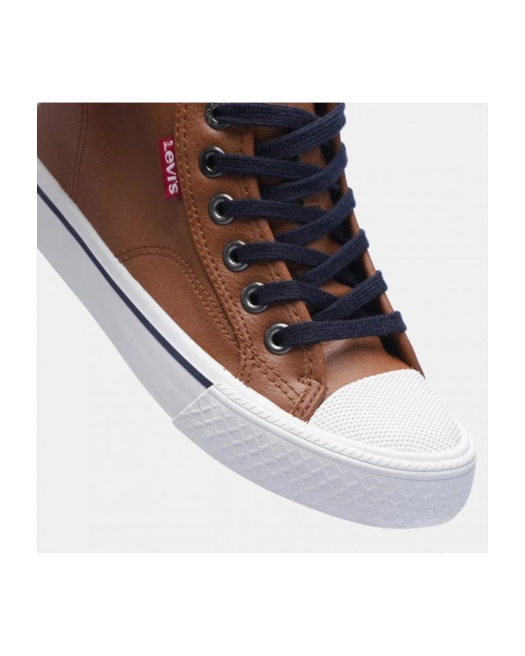 Levi´s Central Park Brown High Top Sneakers for kids - Image 2