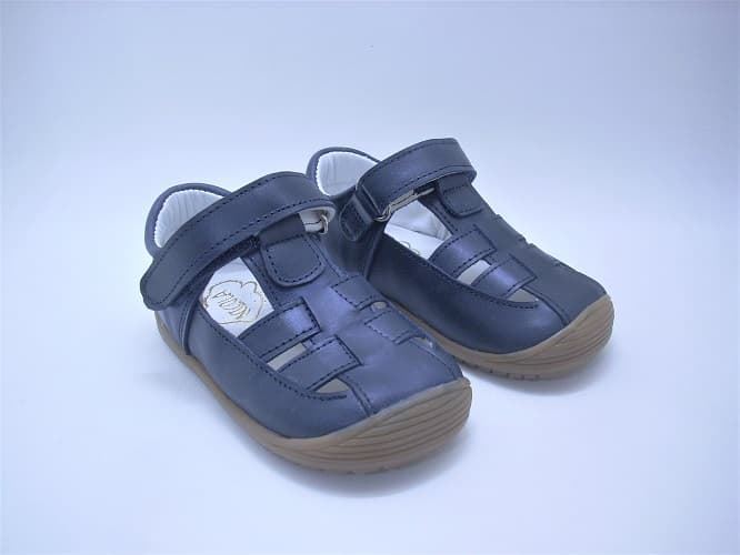 Navy Blue closed sandal for respectful babies - Image 2