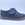 Navy Blue Leather Oxford School Shoe with Velcro - Image 1