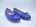 Ruth Secret Girl's Ballerina in Blue Leather - Image 1