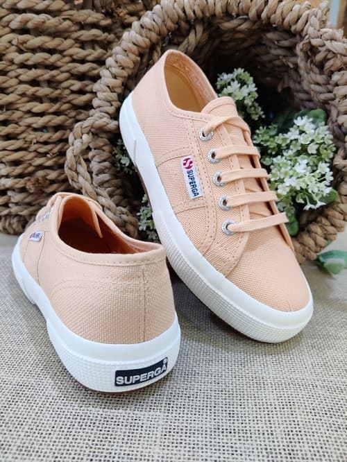 Superga Classic Orange Apricot Sneakers - Image 5