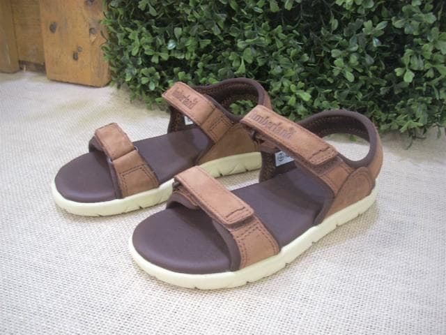 Timberland Kids Nubuck Leather Sandals - Image 4