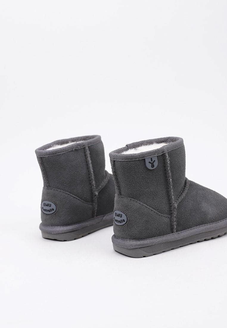 Emu Bota Wallaby Mini Gris unisex niños - Imagen 3