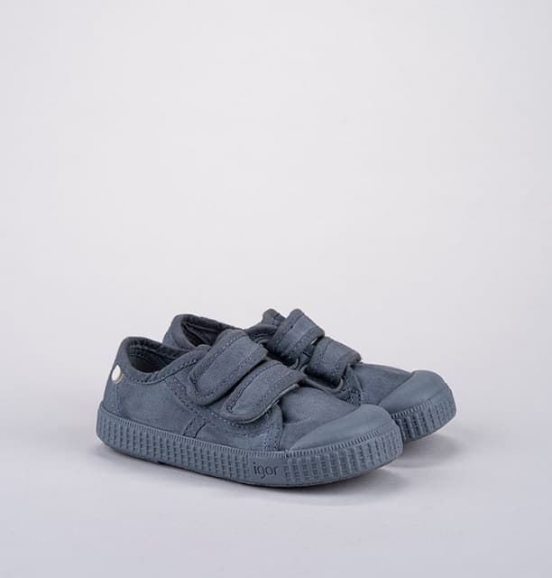 Igor Zapatillas niños Berri lona Azul niños - Imagen 1