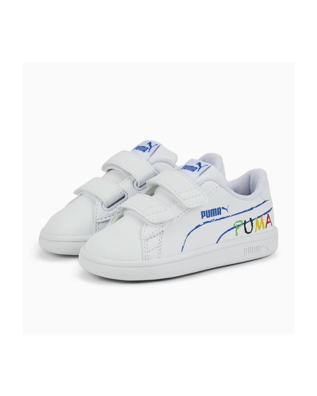 Puma Zapatillas Smash School Blanco para niños - Imagen 2