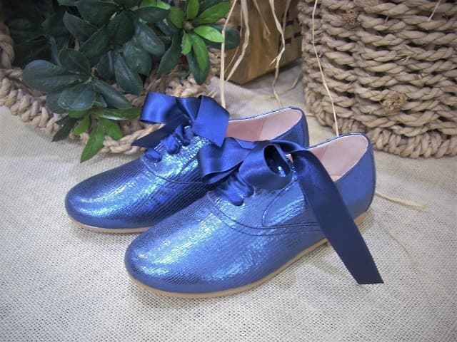 Ruth Secret Blucher niña Coco Azul - Imagen 1