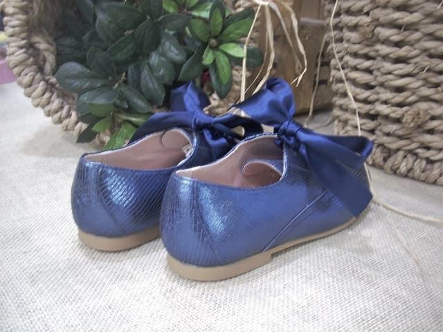 Ruth Secret Blucher niña Coco Azul - Imagen 3