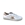 Sneakers Golden Star piel Blanco Glitter Nude - Imagen 1