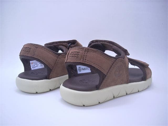 Timberland Sandalias para niños piel Nobuk Cuero - Imagen 3