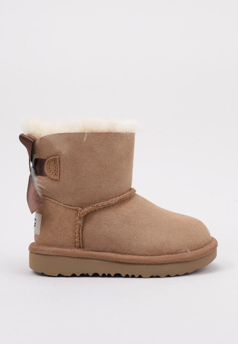 Ugg Mini Bailey Bow II Chesnut niñas - Imagen 4