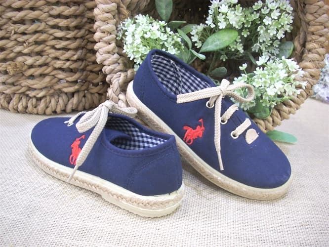 Vulpeques ZapatillaS Yute niño Azul Marino - Imagen 2